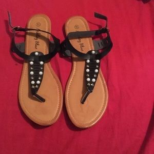 Ashley Blue Sandals